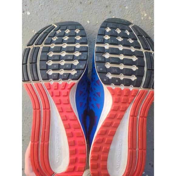 Nike Zoom Pegasus 31 Running Shoes Womens 8 Tennis Shoes Blue Pink - Picture 7 of 7